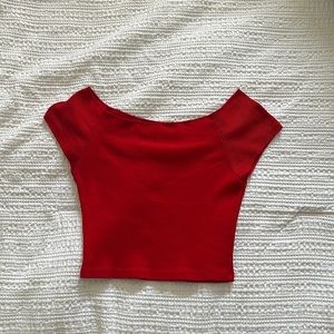 Red Brandy Melville Top